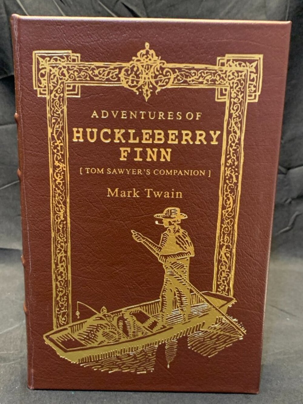 Leather Bound Collector's Edition Adventures of Huckleberry Fin The Easton Press